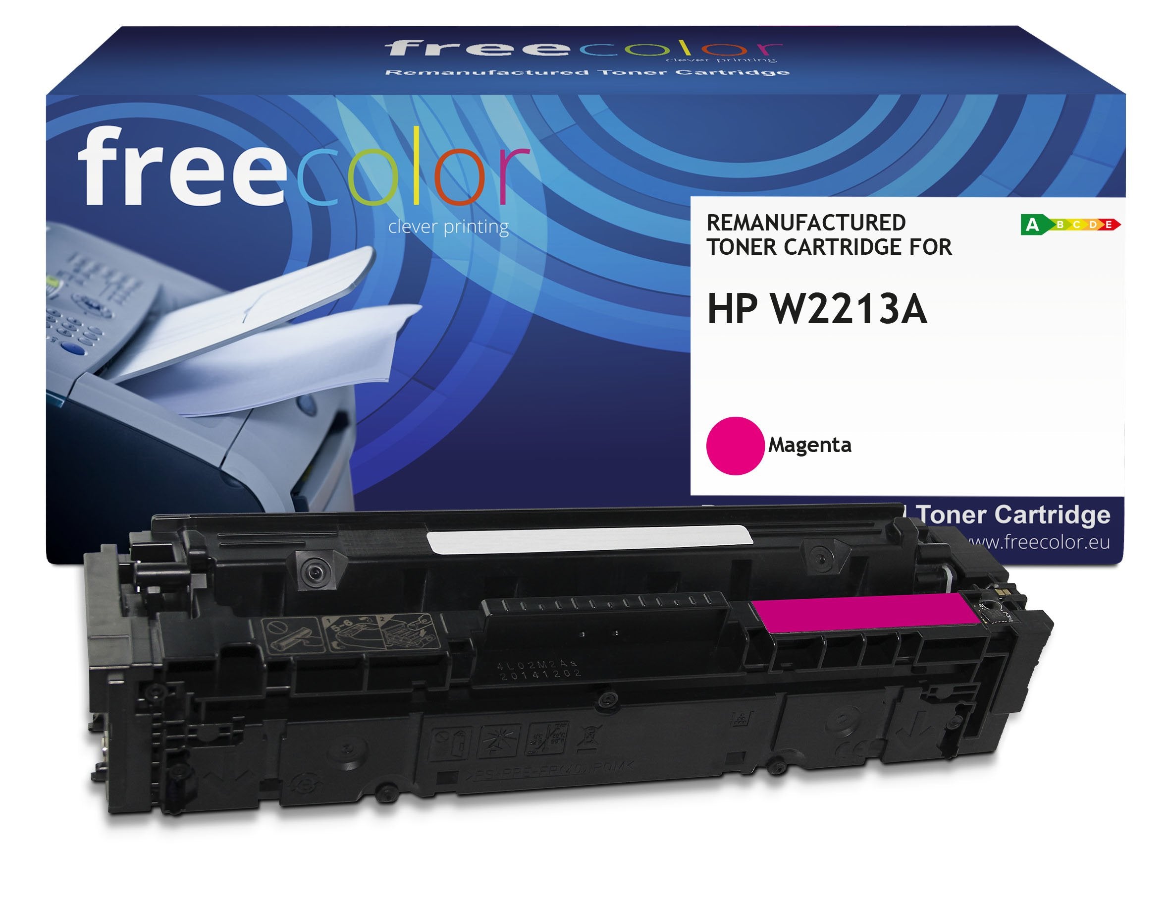 Freecolor Toner Hp W2213a Magenta Con Chip 1250p Compatible