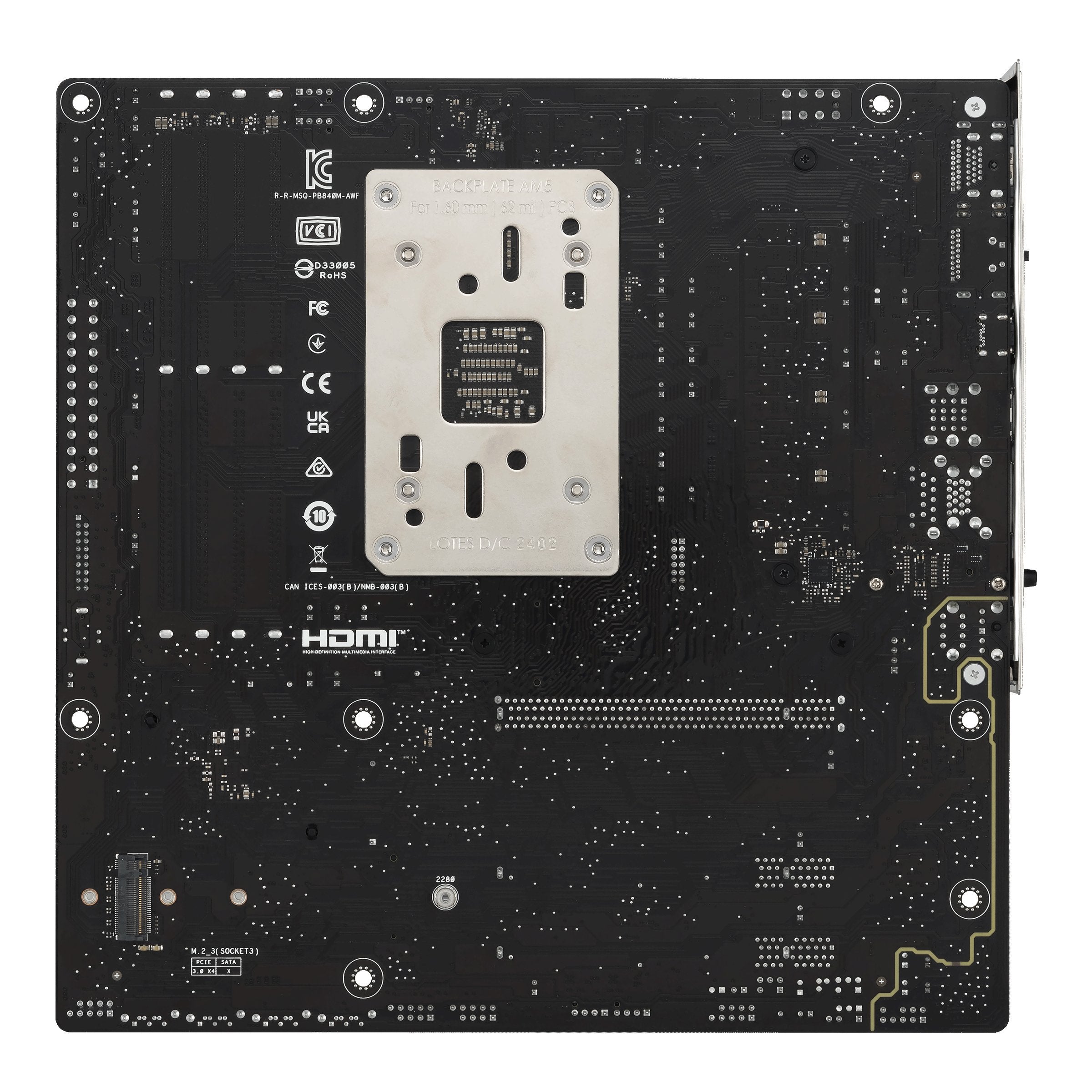 Placa Base Asus Prime B840 M-A Wifi Pci-E 16x Gen4, M.2 Gen4