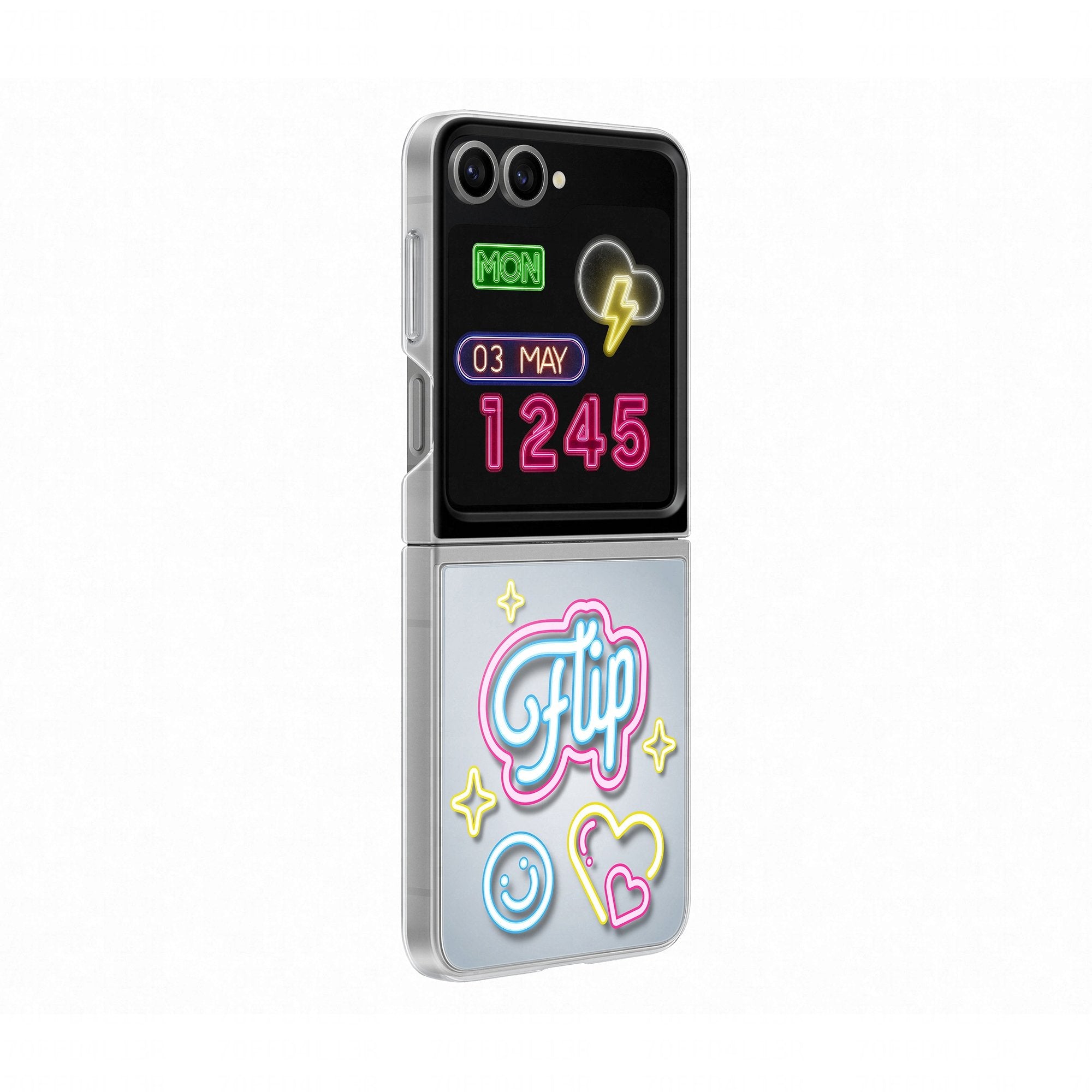 EAN 8806095613895 - Samsung EF-ZF741CTEGWW funda para teléfono móvil 17 cm (6.7") Transparente imagen 4