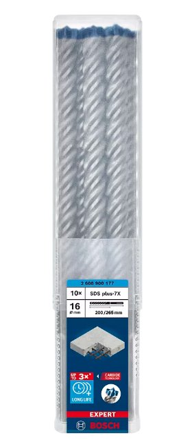 EAN 4059952532509 - Bosch Expert SDS plus-7X Hammer drill bit 10 pieza(s) imagen 2