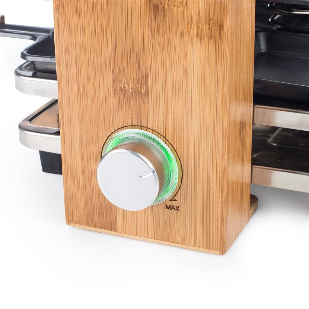 Raclette Princess Pure 162955 1300w Tamaño 2 X 23*21cm