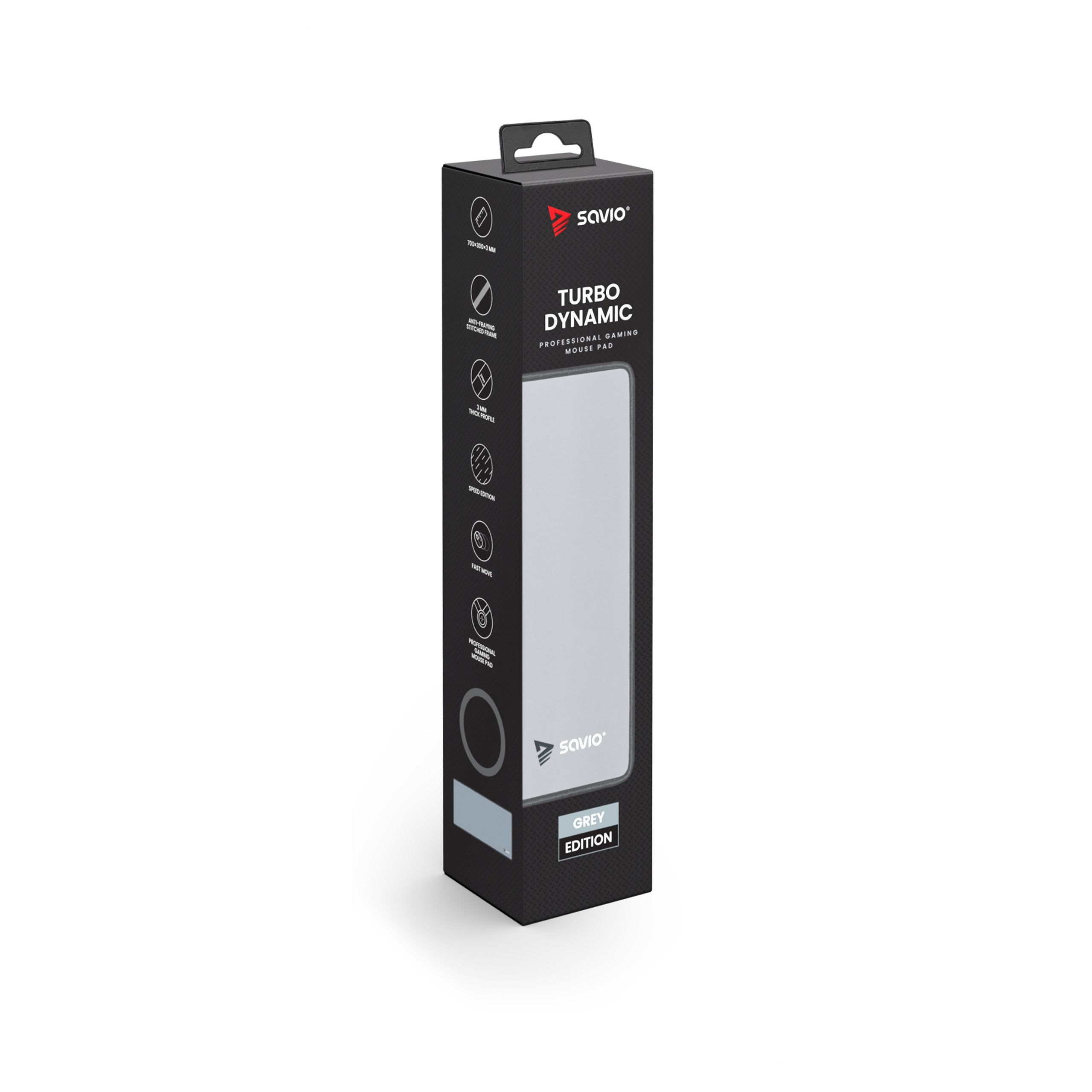 EAN 5901986049944 - Savio Turbo Dynamic L - Grey Edition Alfombrilla de ratón para juegos Gris imagen 4