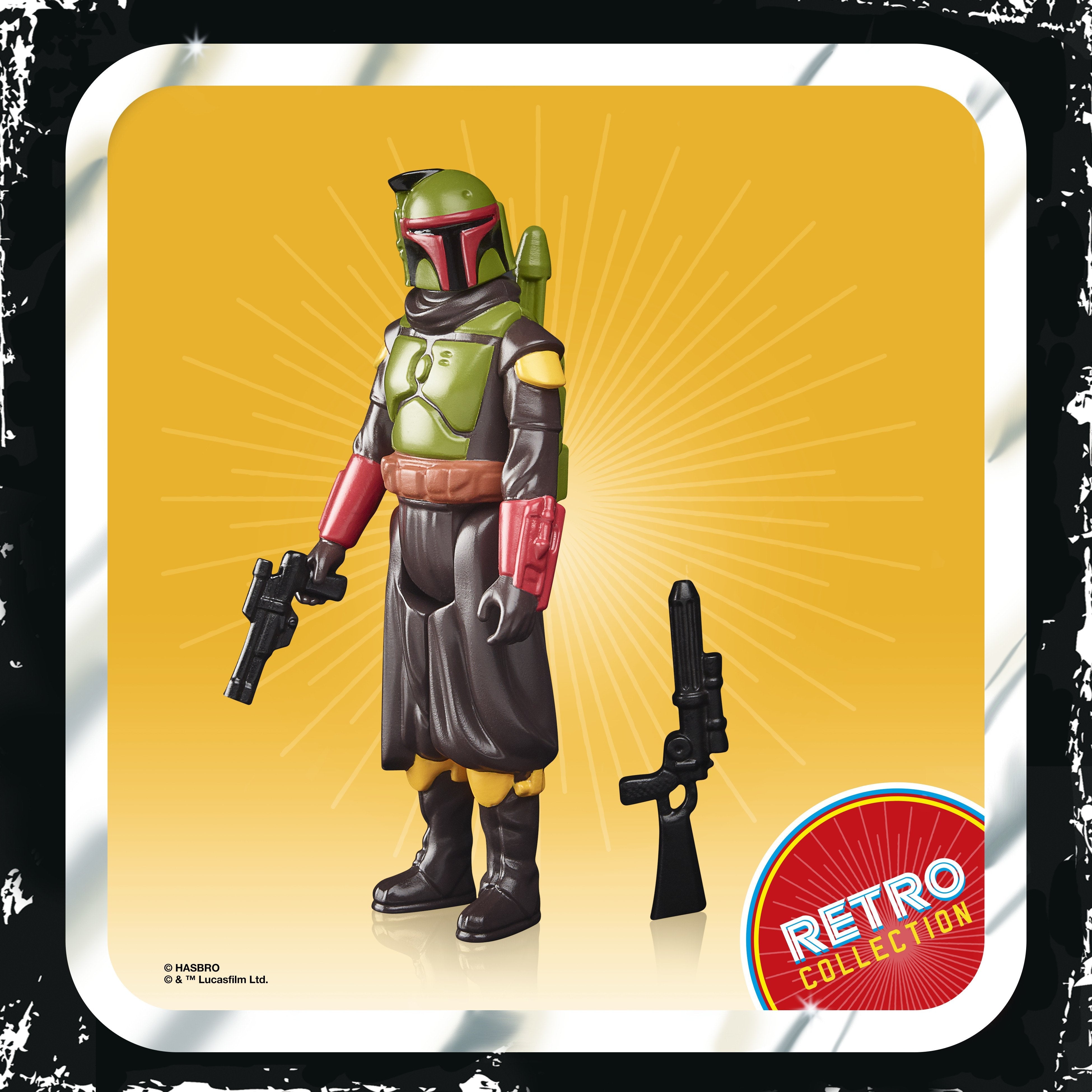Figura Vin Boba Fett Morak Fig 9,5 Cm Sw The Mandalorian Retro Collection F44615x0