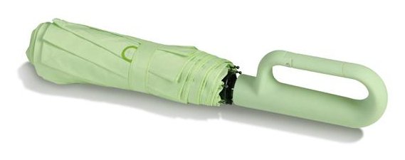 Umbrella With Hook Green
