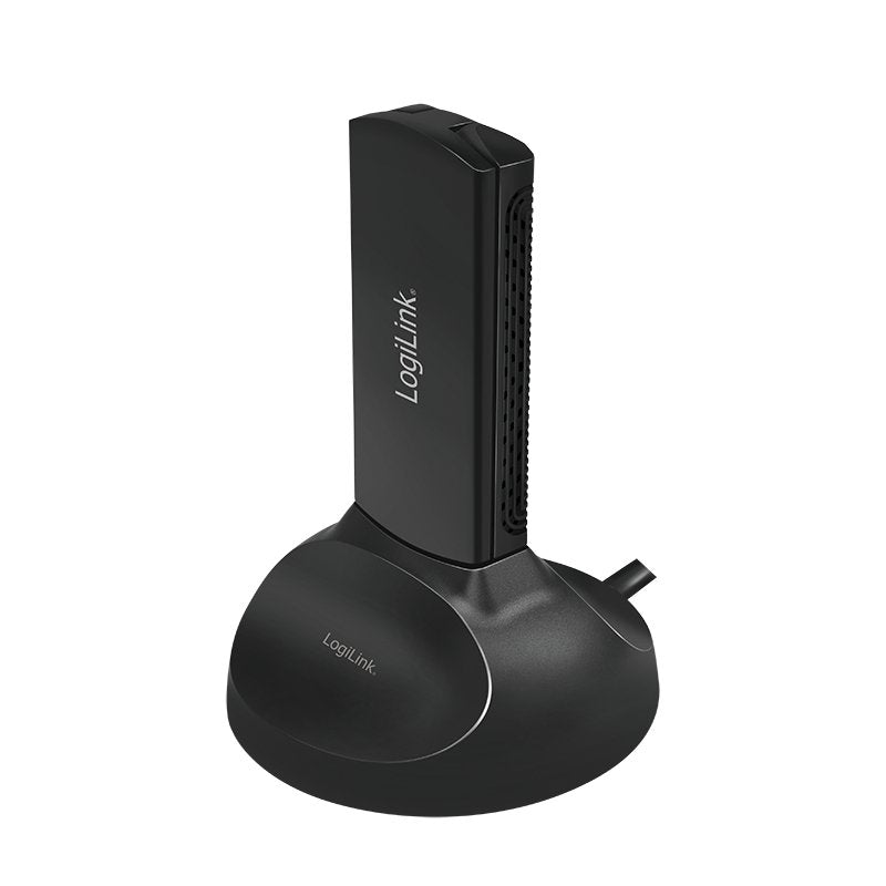 Logilink Adaptador Wlan Usb3.0 1900mbps, 2t2r, Con Base