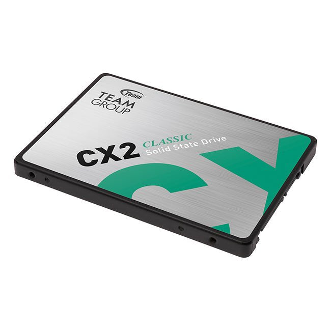 Ssd Teamgroup Cx2 2,5 2tb Sata3 Rw: 540/490mb/S, >1600tbw