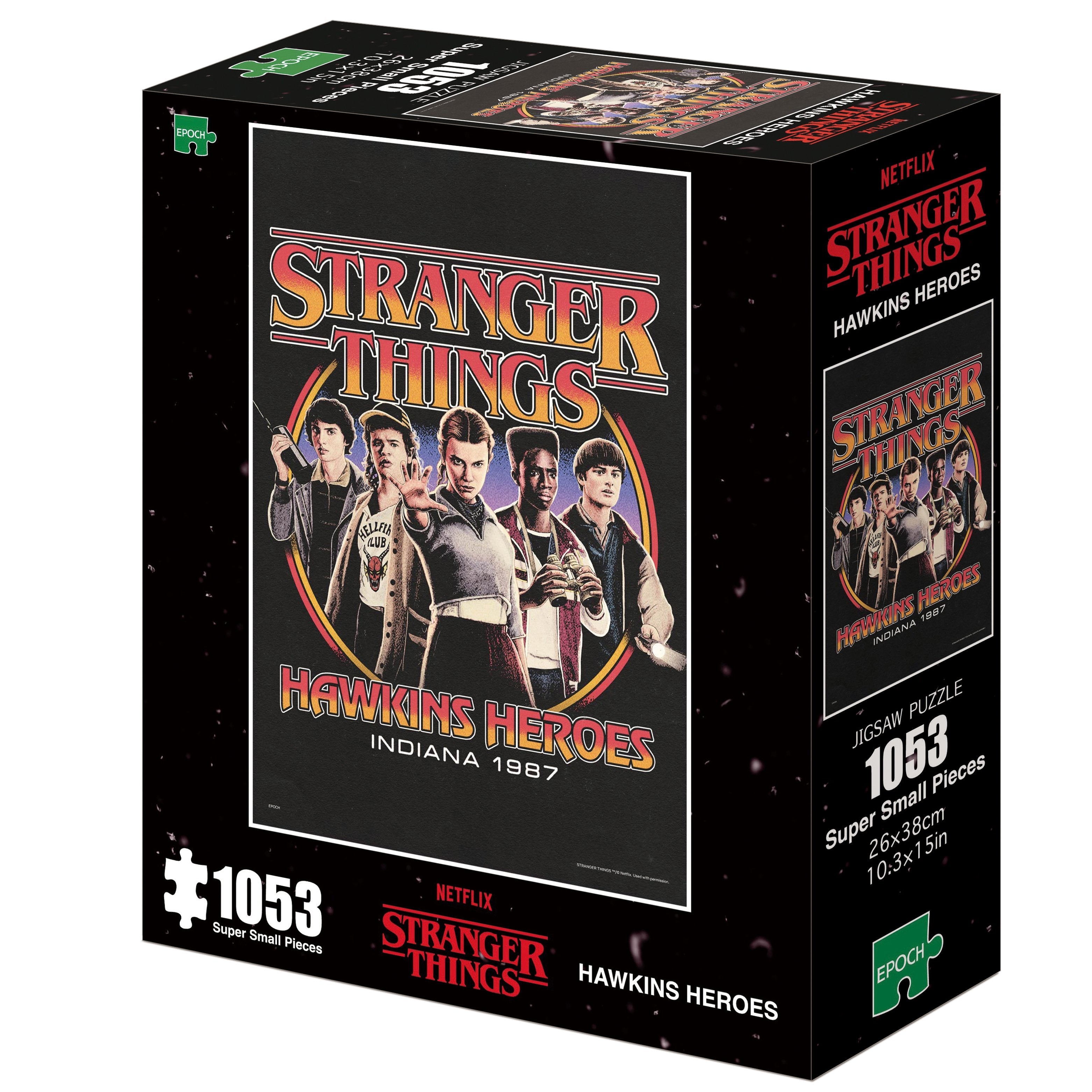 Epoch Games Stranger Things Hawkins Heroes 1000 Piezas) 3261f