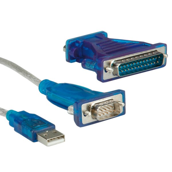 Value Converter Cable Usb To Serial 1.8 M Gris