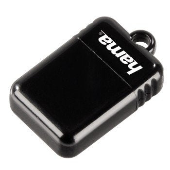 Hama Smartly Memoria Pendrive Usb 2.0 Con Tapa - 16gb De Capacidad - 10mb/S De Transferencia - 21x15x6.5mm - Negro