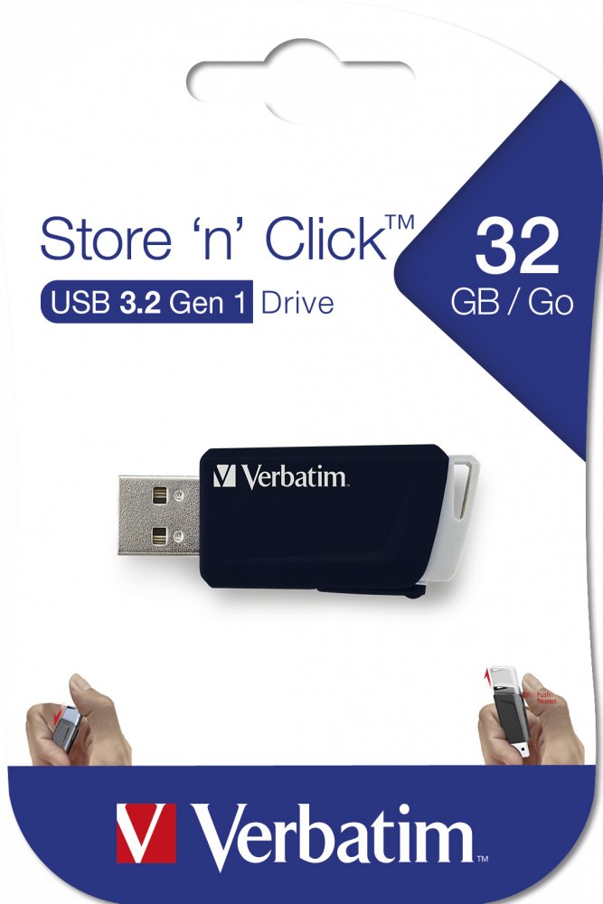 EAN 0023942493075 - Verbatim Store 'n' Click unidad flash USB USB tipo A 3.2 Gen 1 (3.1 Gen 1) imagen 5