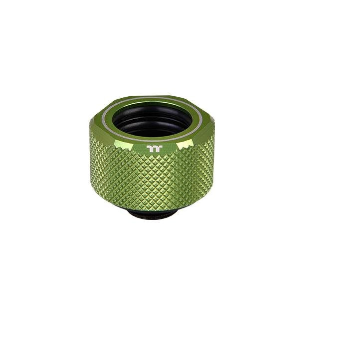 Tubo Thermaltake Pacific C-Pro G1/4 Petg 16 Mm Od Compresión - Verde, Conexión Verde Cl-W212-Cu00gr-A