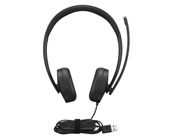 Auriculares Lenovo 4xd1p83425 Alámbrico Usb Tipo A Negro