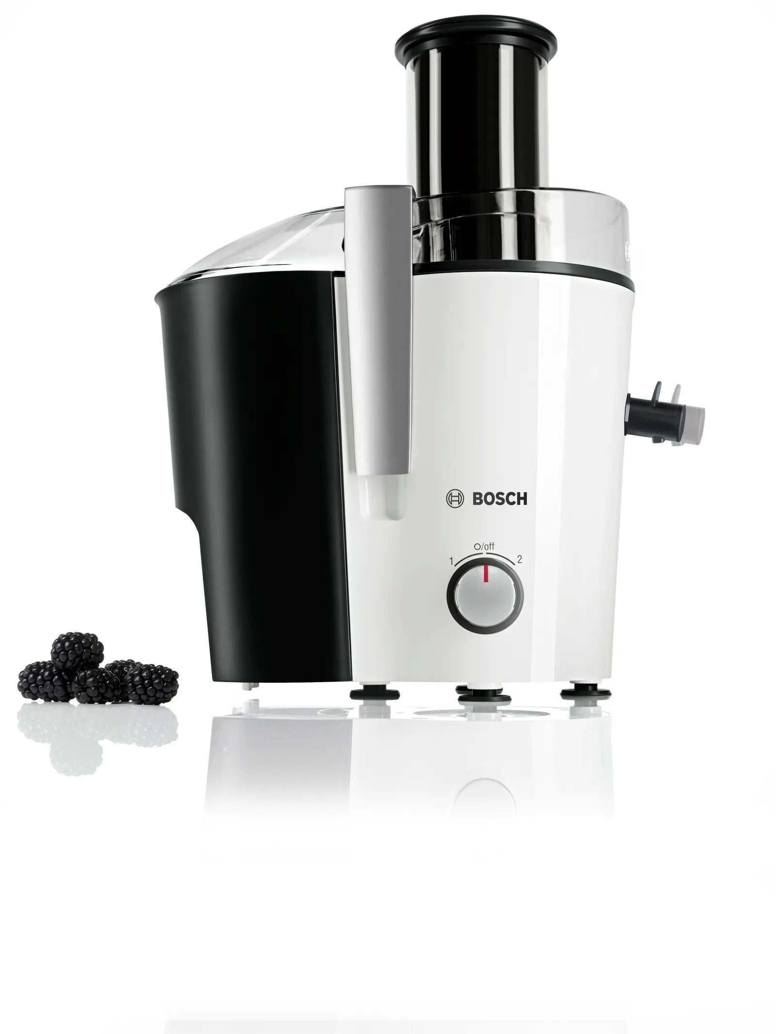 EAN 4242002812151 - Bosch MES25A0 exprimidor Licuadora centrífuga 700 W Negro, Blanco imagen 6