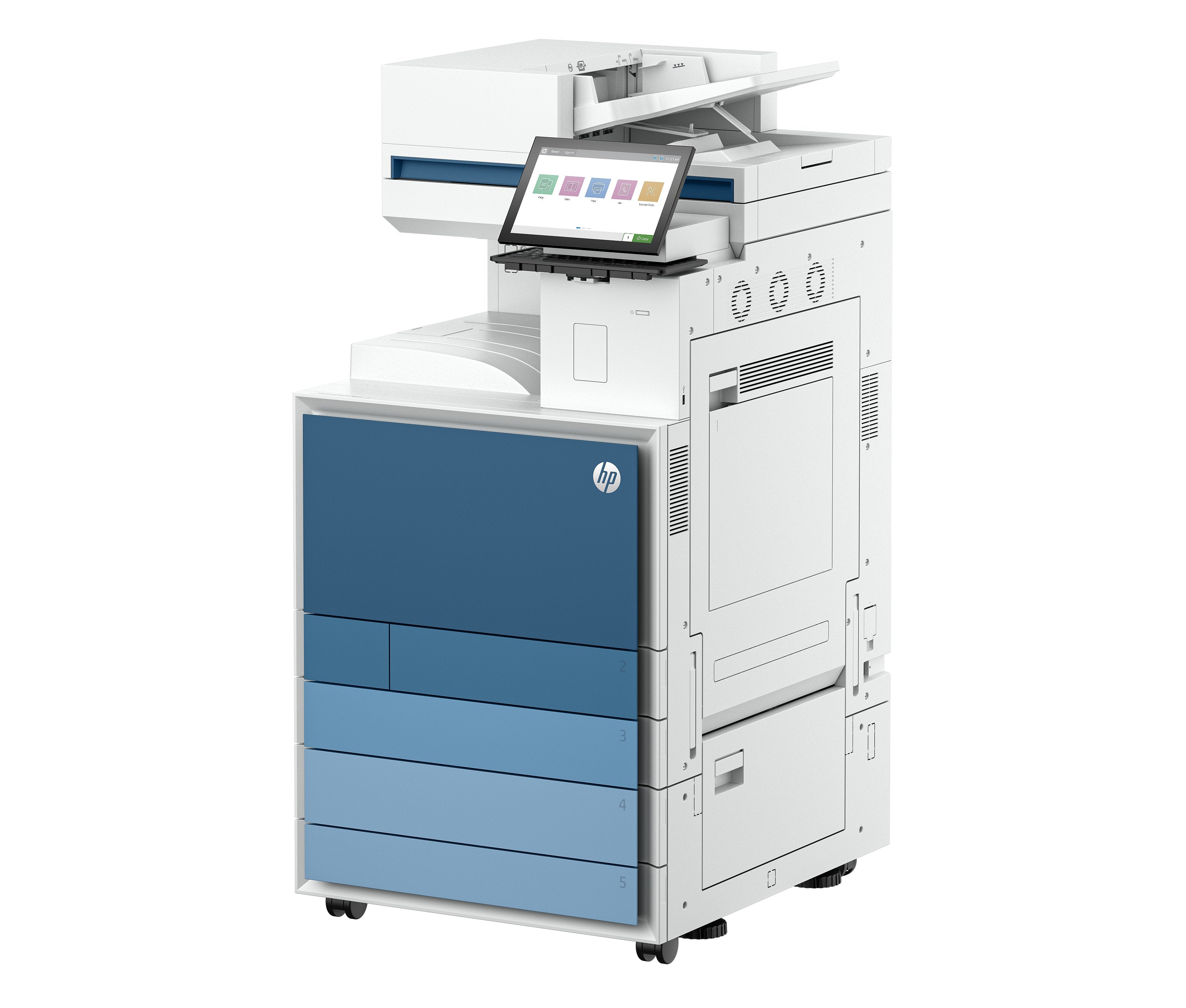Hp Color Laserjet Ent Flow Mfp 8801z A3 60s. Col. Mf Netzwerk Fax