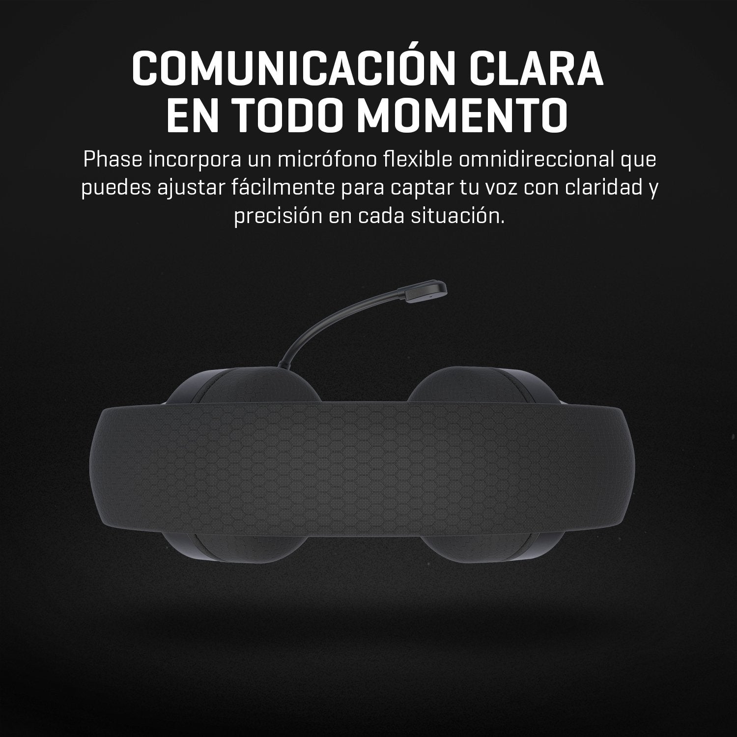 Auriculares Gaming Inalámbricos Con Micrófono Krom Phase Bluetooth Jack 3.5 Usb 2.0 Negros