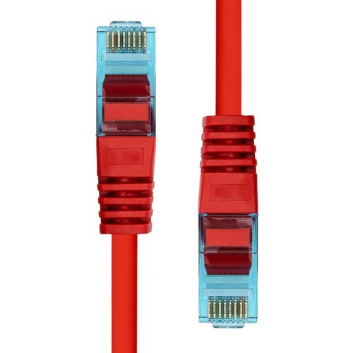 Proxtend U/Utp Cat6a Lszh Awg 24 Cu Red 0.75m