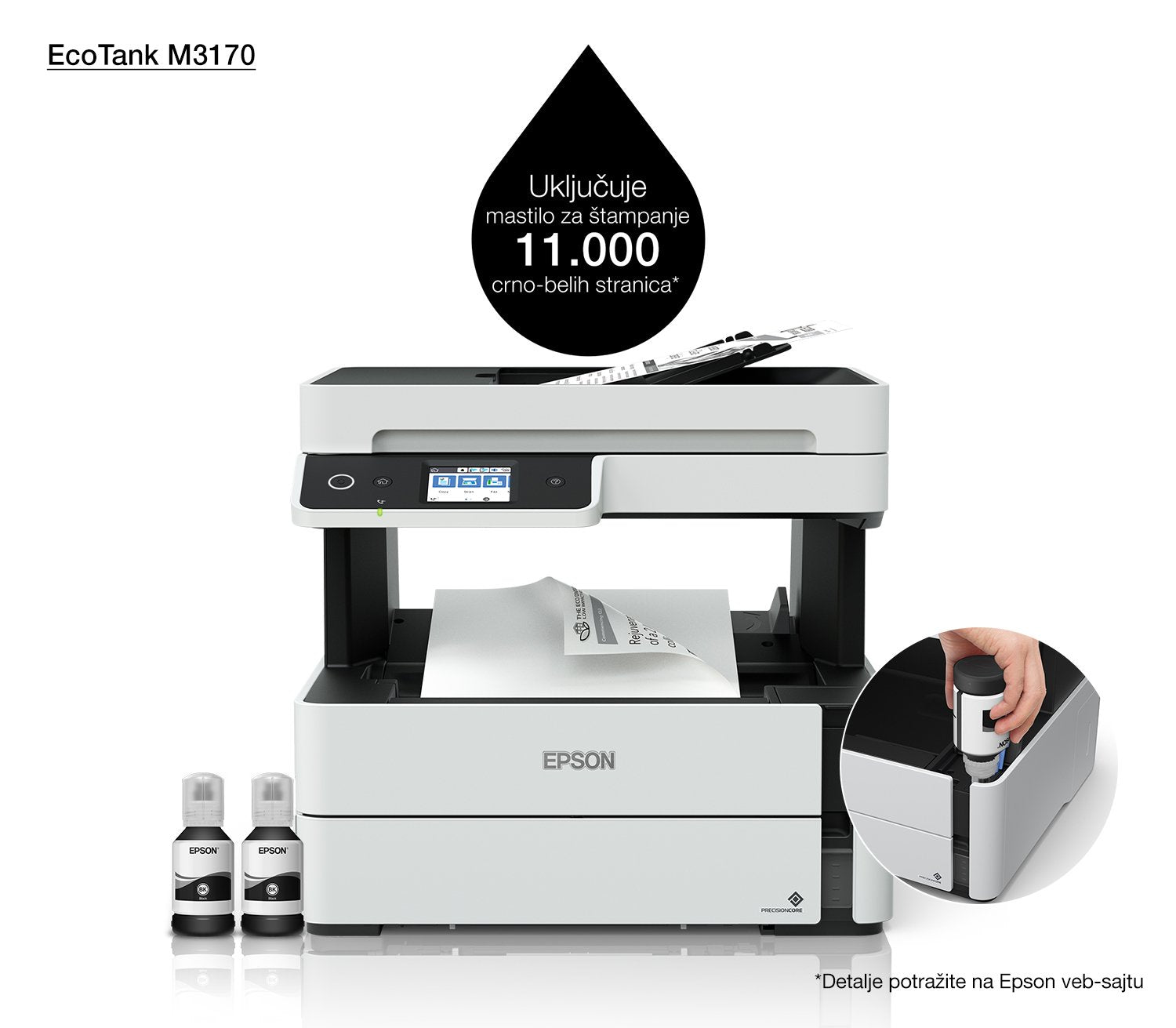 EAN 8715946655161 - Epson EcoTank M3170 Inyección de tinta A4 1200 x 2400 DPI 39 ppm Wifi imagen 7