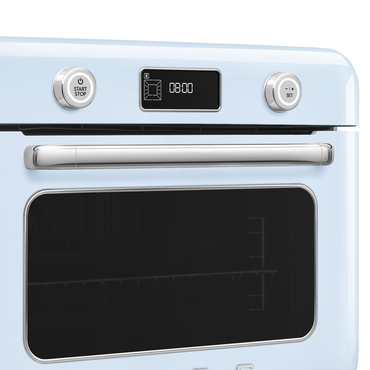 EAN 8017709333874 - Smeg COF01PBEU horno de vapor Pequeño Azul Botones, Giratorio imagen 10