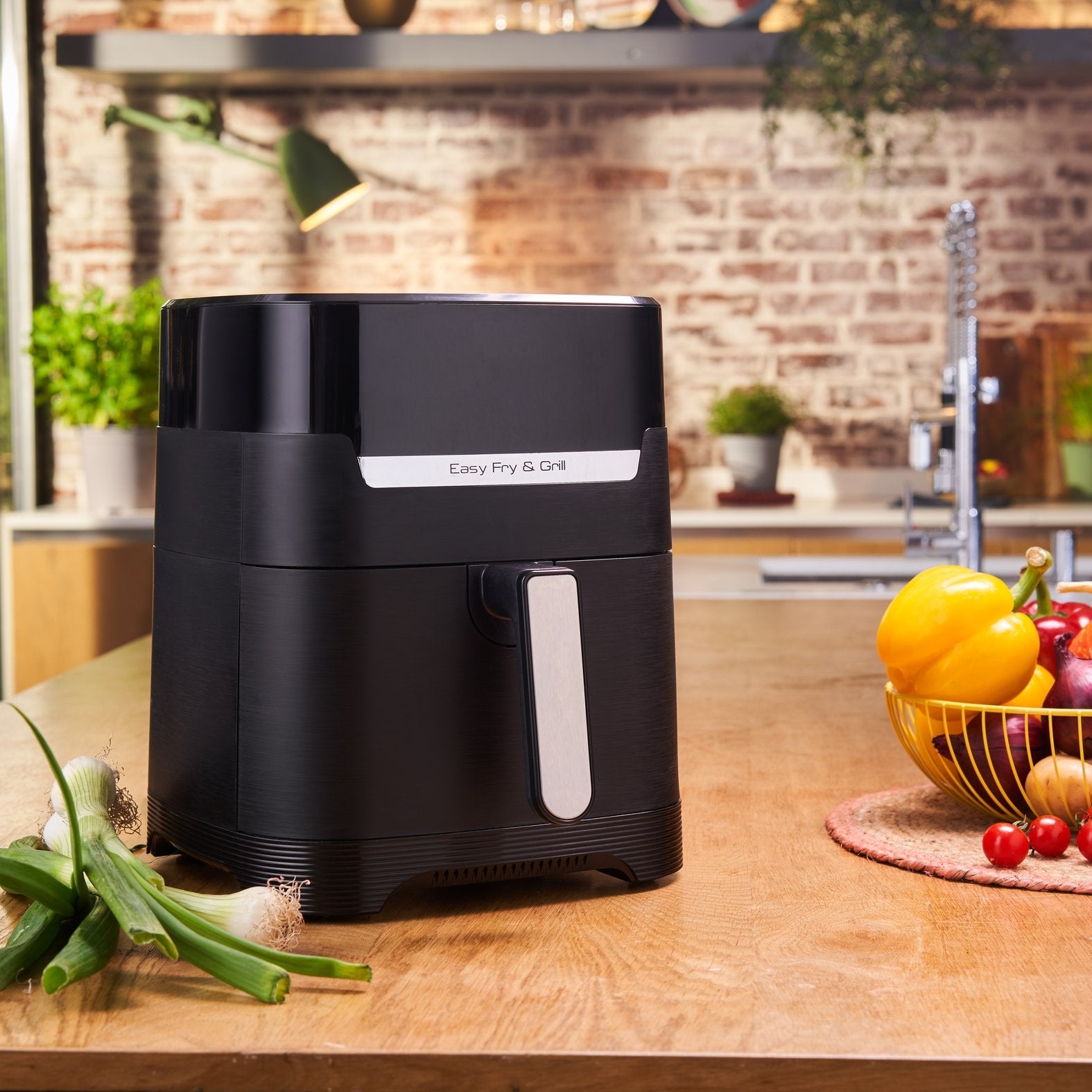 Tefal Easy Fry & Grill Ey505815 Freidora Sencillo 4,2 L Independiente 1550 W Freidora De Aire Caliente Negro