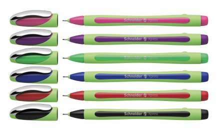 Schneider Fineliner Xpress 08 Karton-Etui 6 Mk.