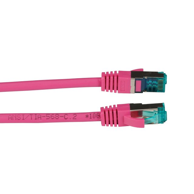 Efb Rj45 Patchk. S Ftp Cat.6a Lszh Cat.7 Rohk. 3.00m Magent