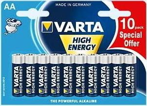 Pila Varta Long Life Power Aa Lr06 Pack 10uni