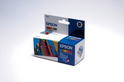 Cartucho Original Epson T037040 Tricolor - C13t037040 Ml-25pag-150