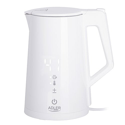 EAN 5903887807425 - Adler AD 1345 tetera eléctrica 1,7 L 1850 W Blanco imagen 1