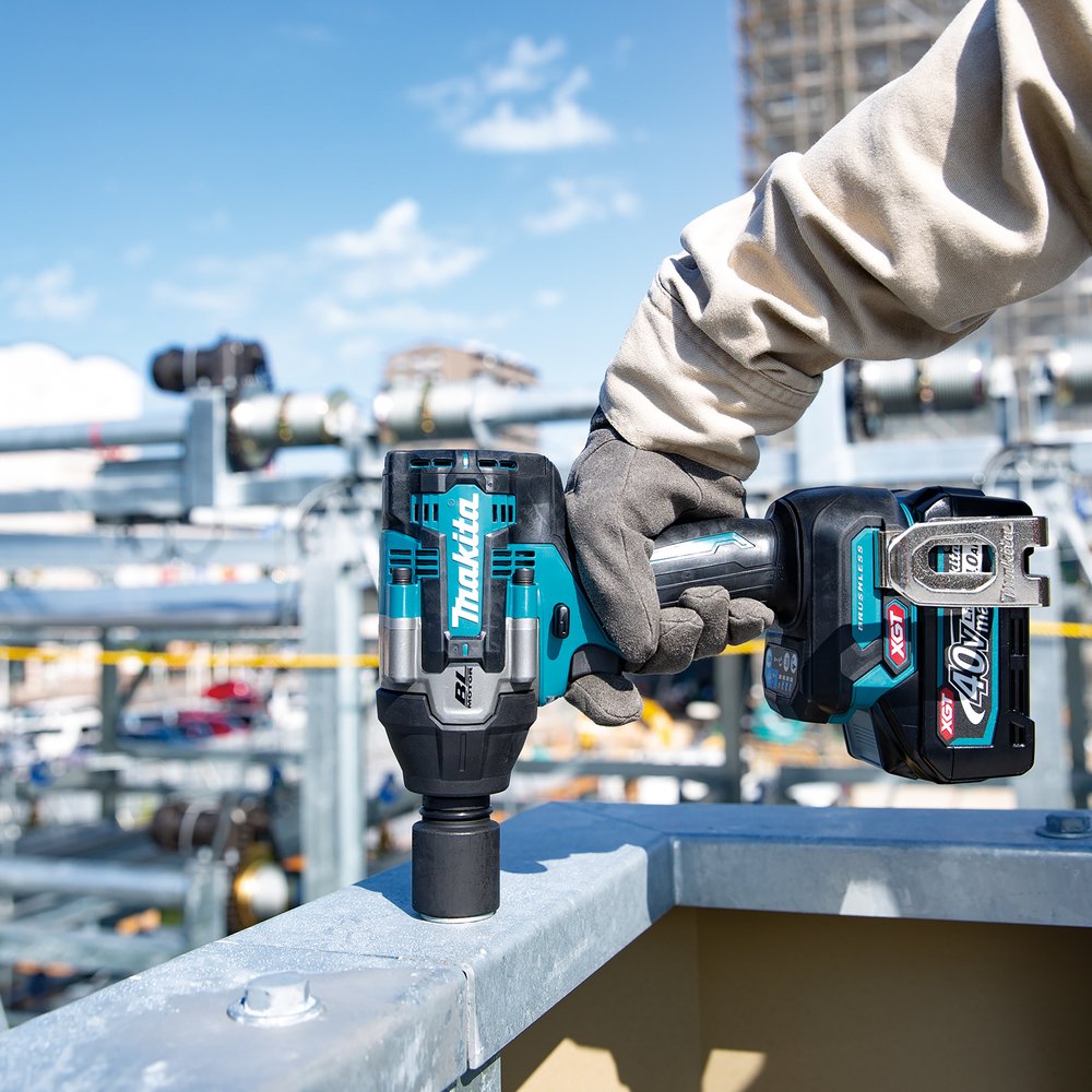Makita Atornillador De Impacto Inalámbrico Tw008gz Xgt, 1/2", 40 Voltios Tw008gz