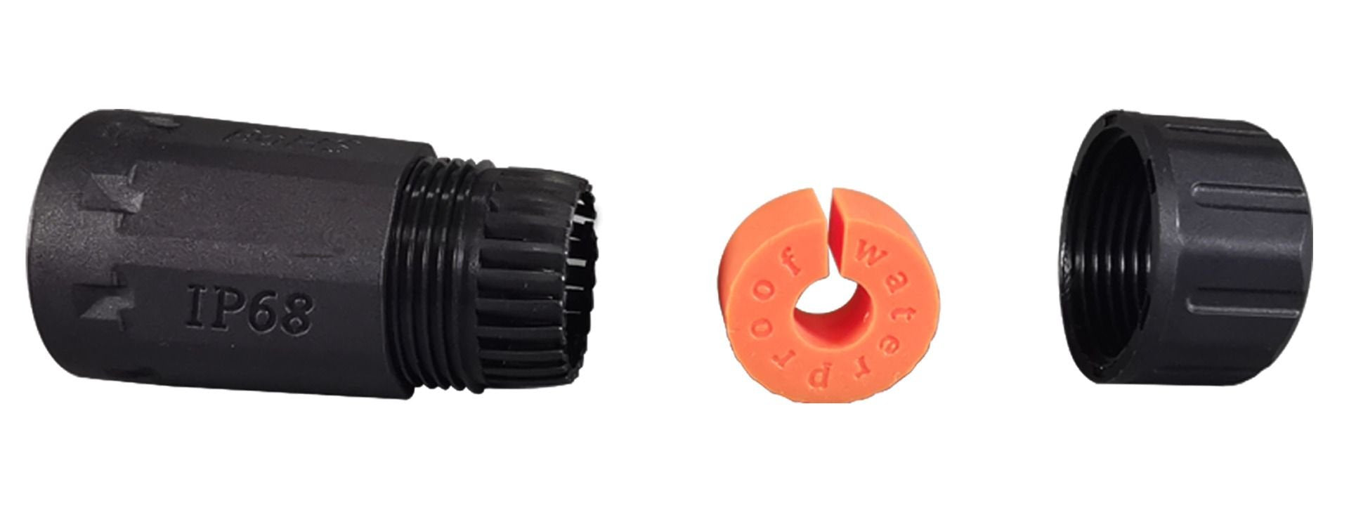 Conector Hembra Rj45 Cat.6a Ip68 Con Acoplamiento De Retroalimentación.