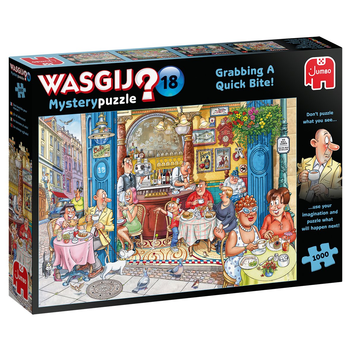 Jumbo Wasgij Mystery 18 Greifen Sie A! 1000 Teile Puzzle (19179)