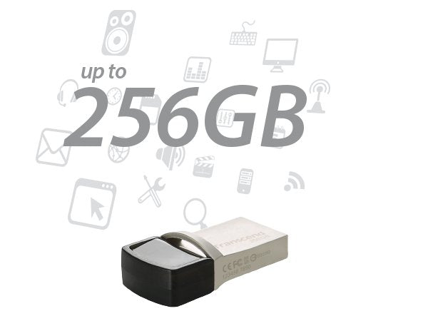 EAN 0760557864943 - Transcend JetFlash 890 unidad flash USB 256 GB USB Type-A / USB Type-C 3.2 Gen 1 (3.1 Gen 1) Plata imagen 5