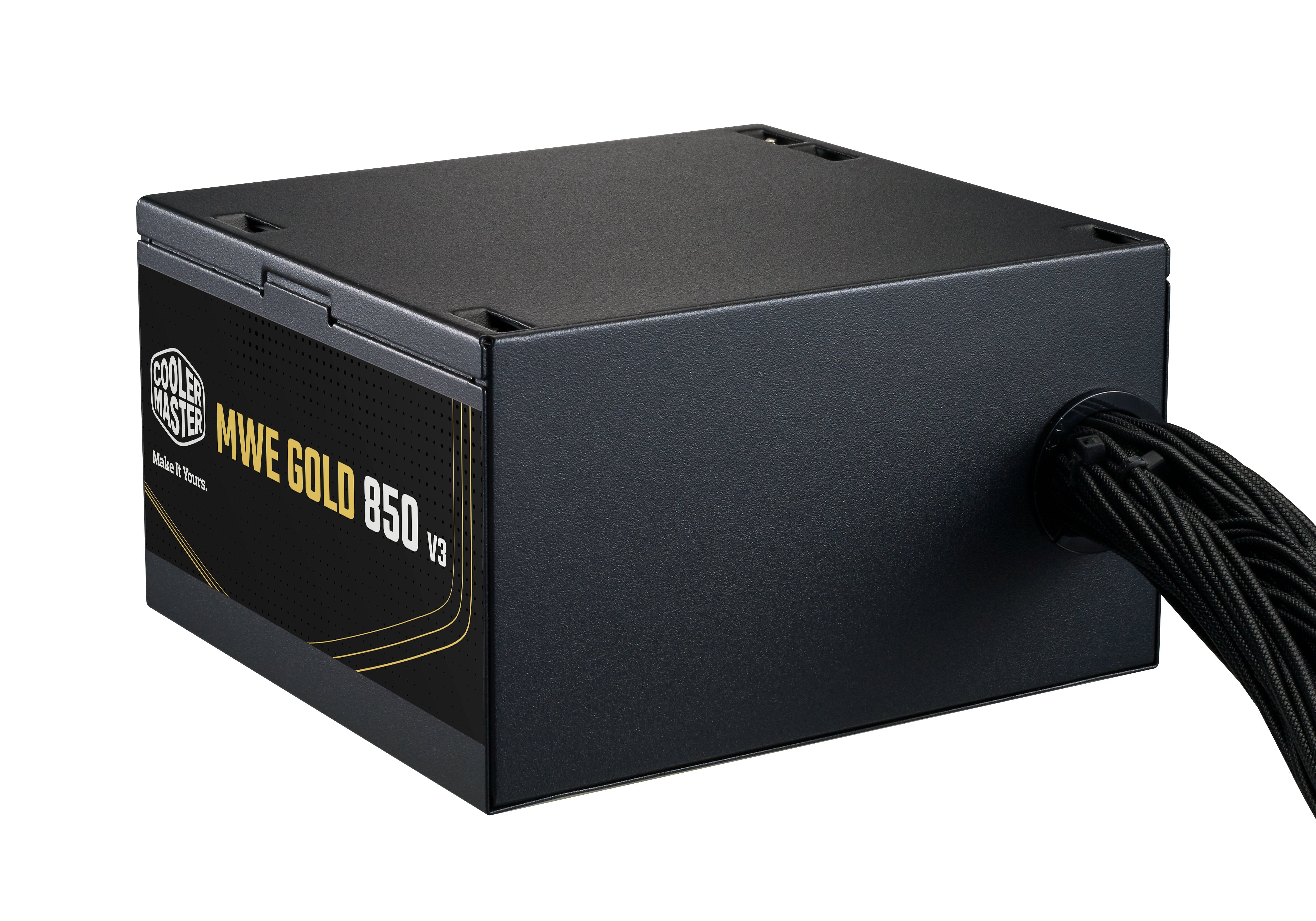 EAN 4719512153437 - Cooler Master MWE GOLD 850 V3 unidad de fuente de alimentación 850 W 24-pin ATX ATX Negro imagen 3