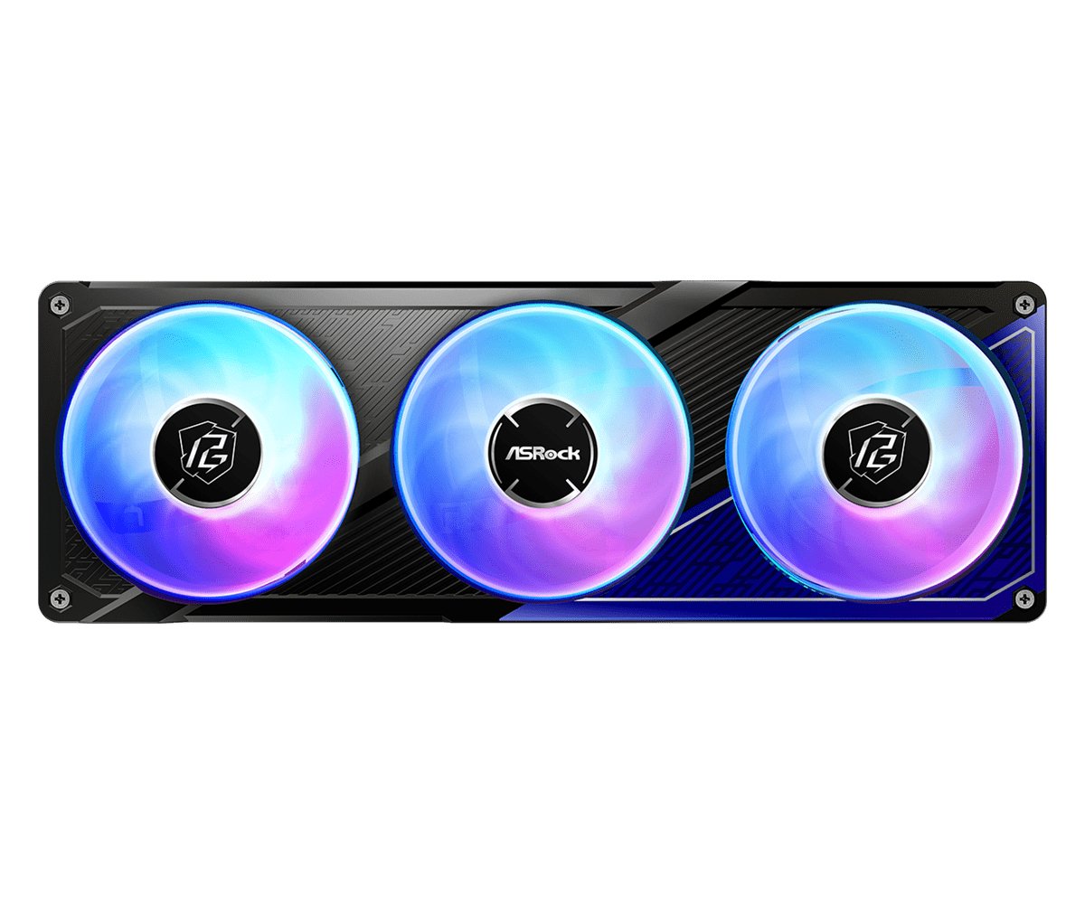 Refrigerador Liquido Cpu Asrock Phantom Gaming 360 Lcd Black