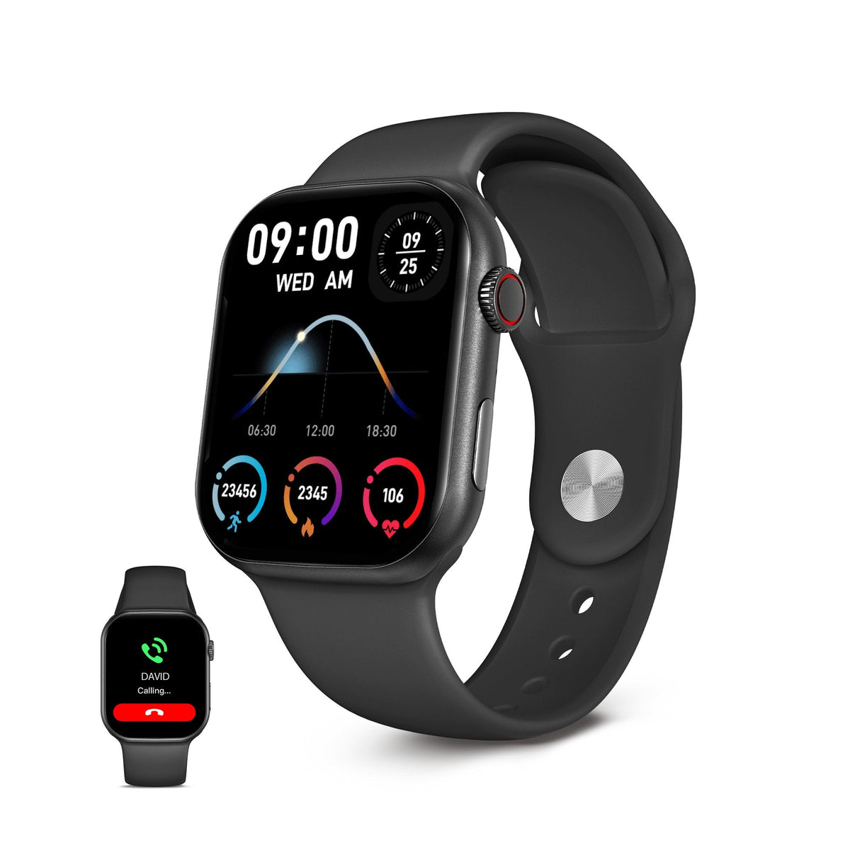 Smartwatch Ksix Urban 5 Negro 1.96"