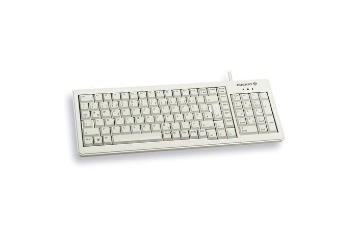 Teclado Alemán Cherry Xs Usb Qwertz Gris