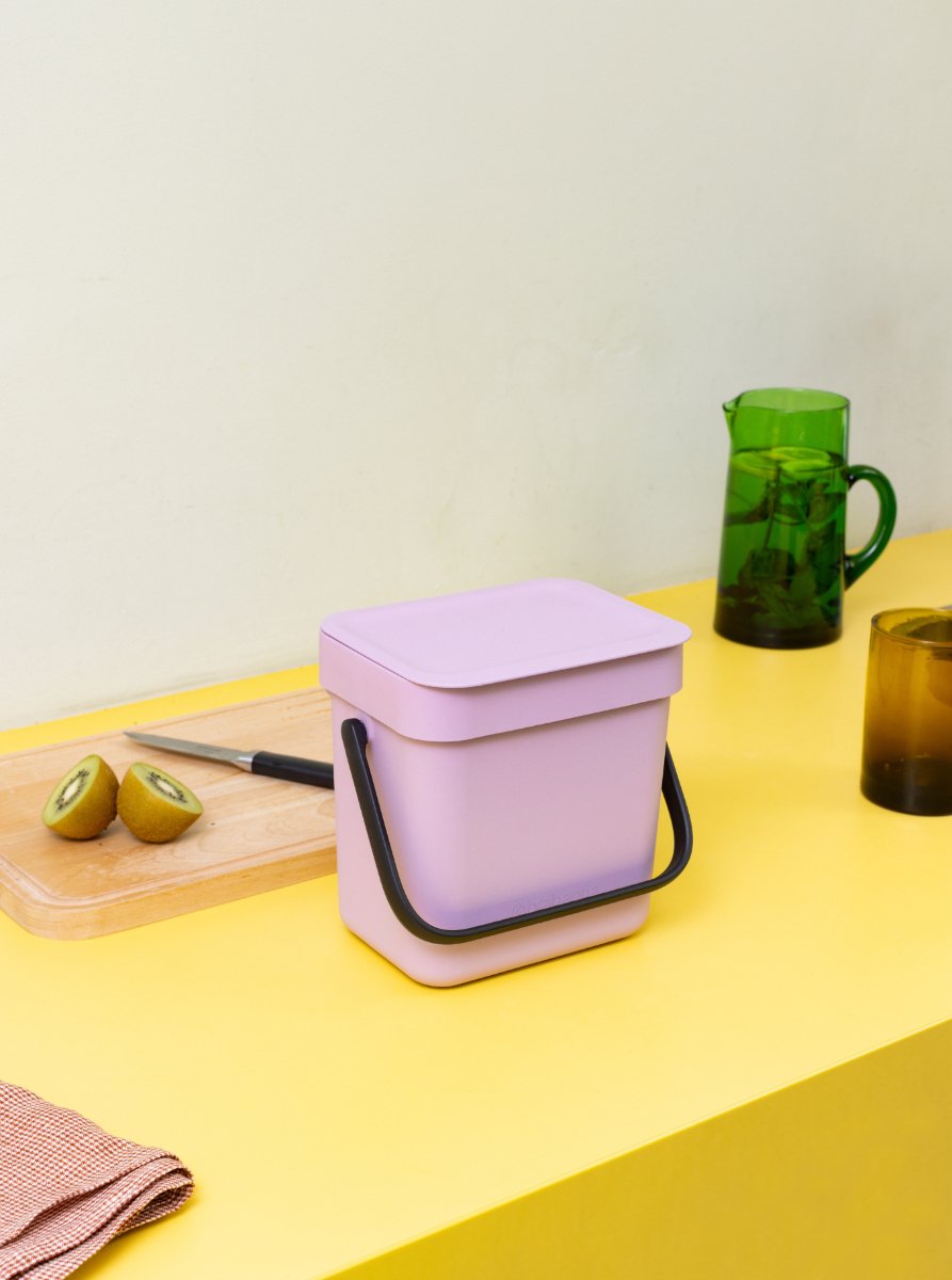 Brabantia Sort & Go Abfallbehäl. Lilac Pink 3 L