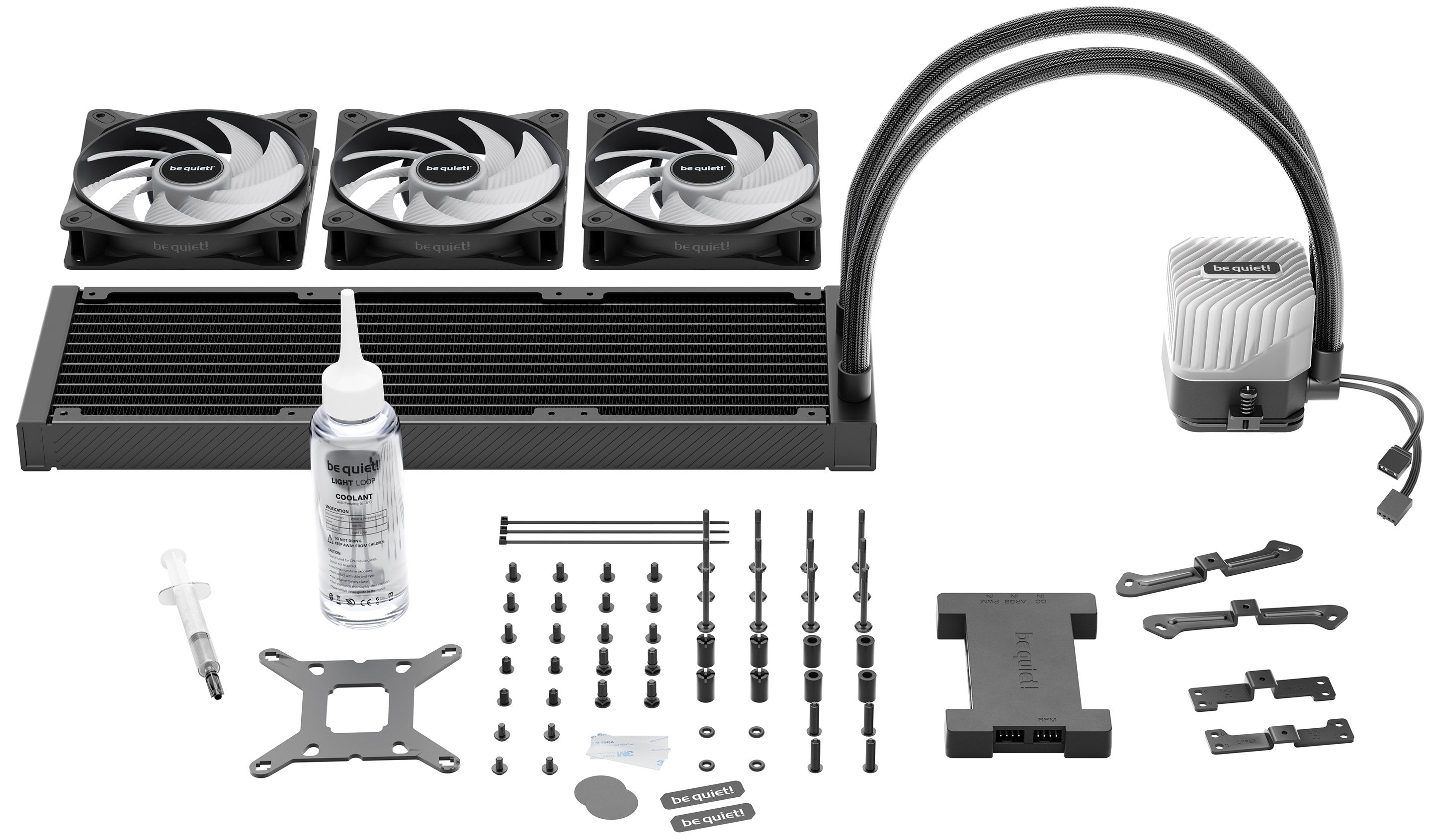 EAN 4260052191132 - be quiet! LIGHT LOOP 360mm Black Procesador Sistema de refrigeración líquida todo en uno 12 cm Negro 1 pi imagen 6