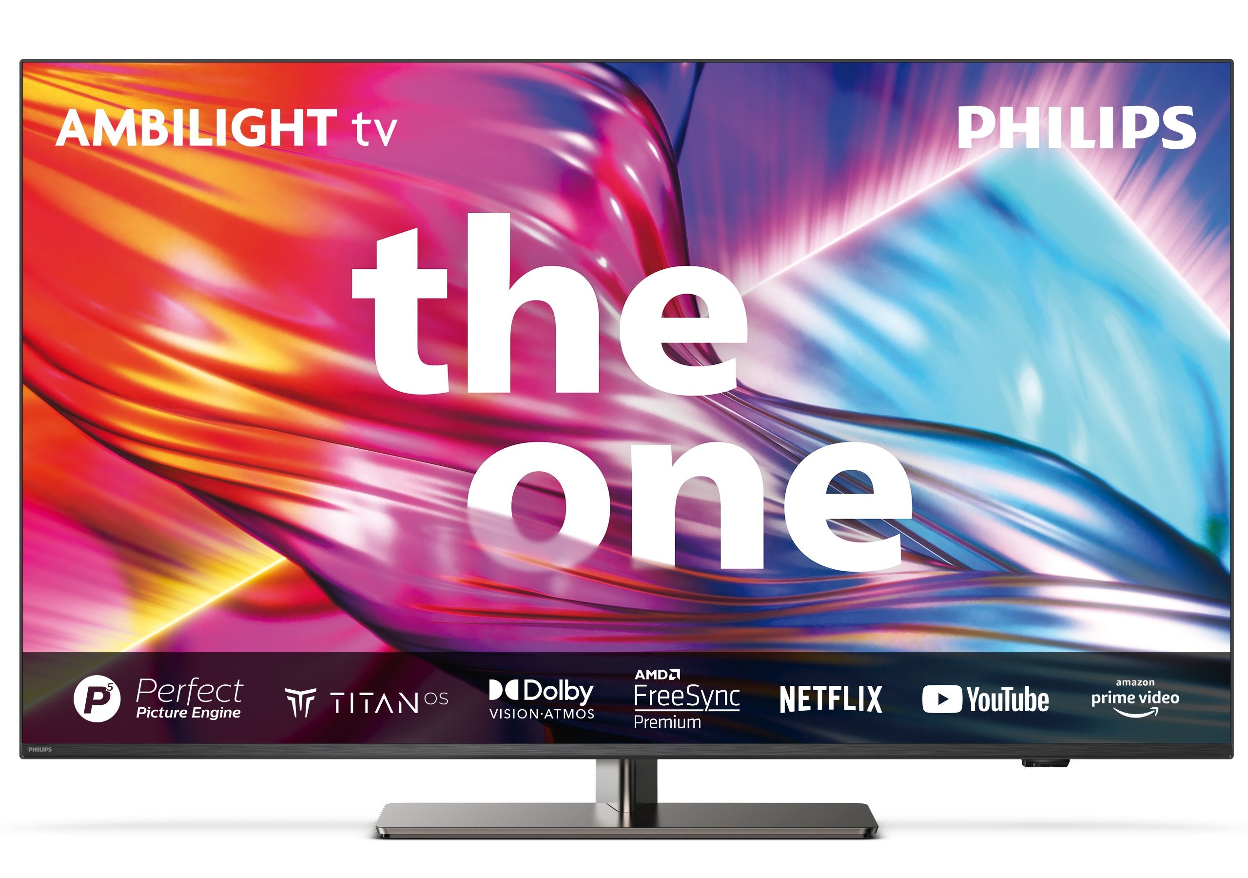 Philips The One 55pus8949/12, Televisor Led De 139 Cm 55", Antracita/Cromo, Ultrahd/4k, Wlan, Ambilight, Dolby Vision, Hdr, Panel De 120 Hz 55pus8949/12