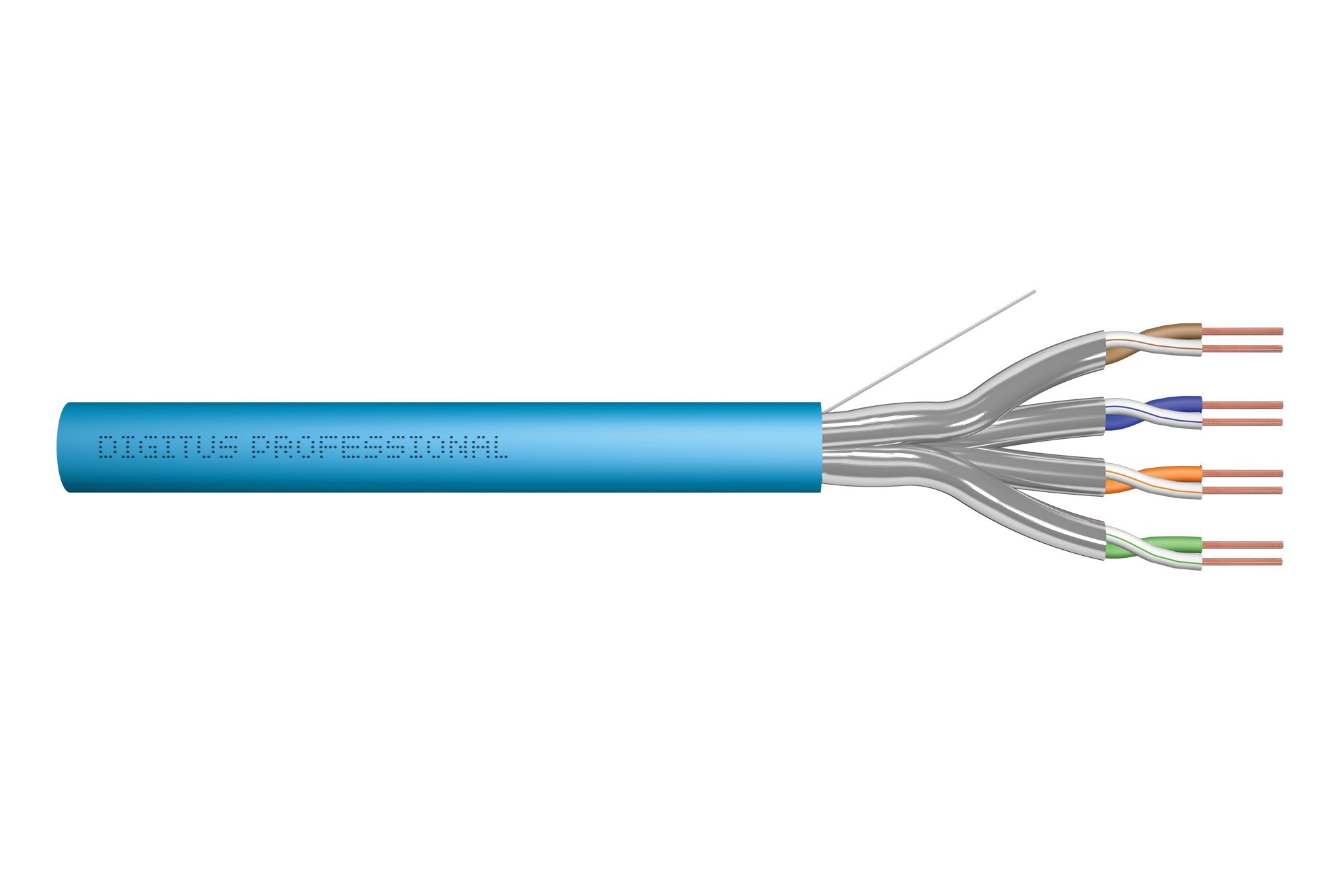 EAN 4016032344131 - Digitus DK-1624-A-VH-1 cable de red Azul 100 m Cat6a U/FTP (STP) imagen 1