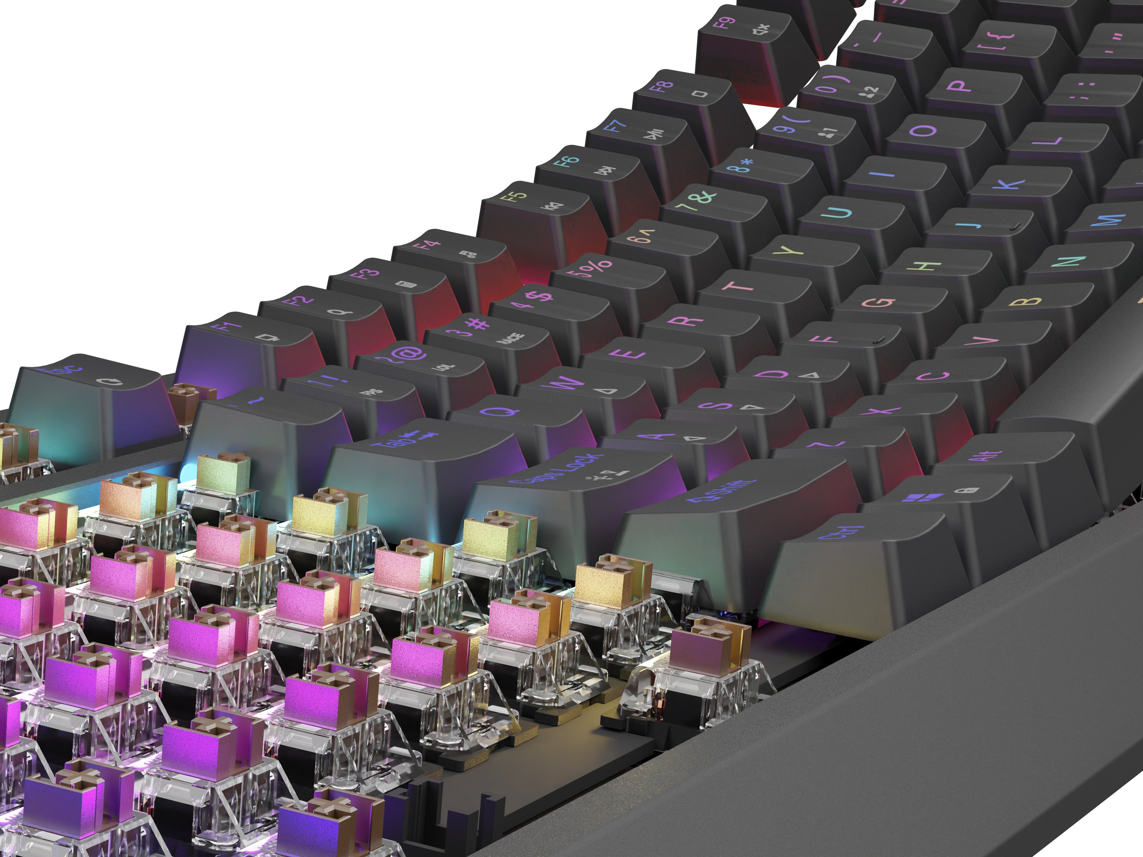 EAN 5901969443295 - GENESIS Thor 230 TKL teclado Juego USB QWERTY Inglés de EE. UU. Negro imagen 6