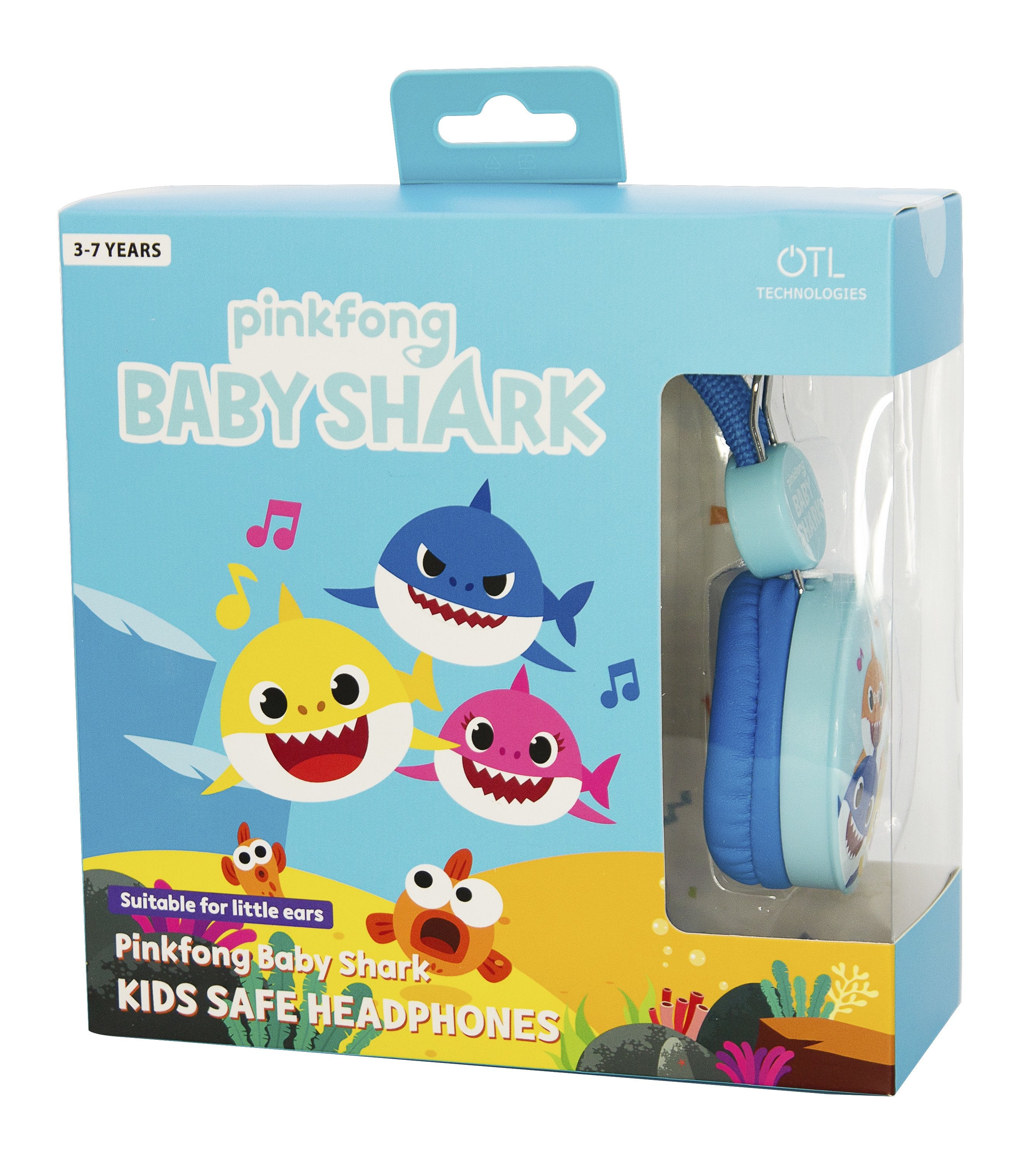 EAN 5055371622028 - OTL Technologies Baby Shark Auriculares Alámbrico Diadema Música Azul imagen 4
