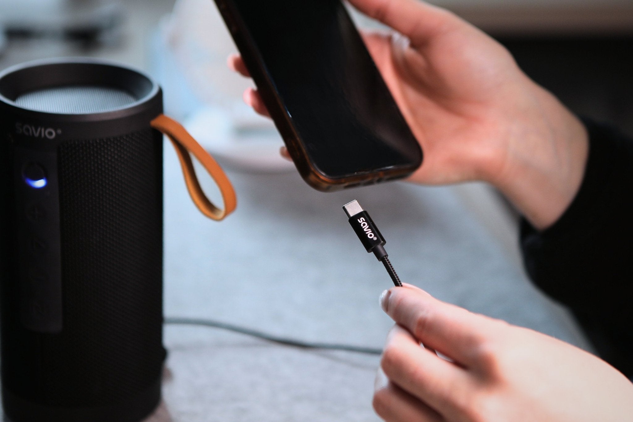 Kabel Usb-C Do Mini-Jack 1m Cl-187