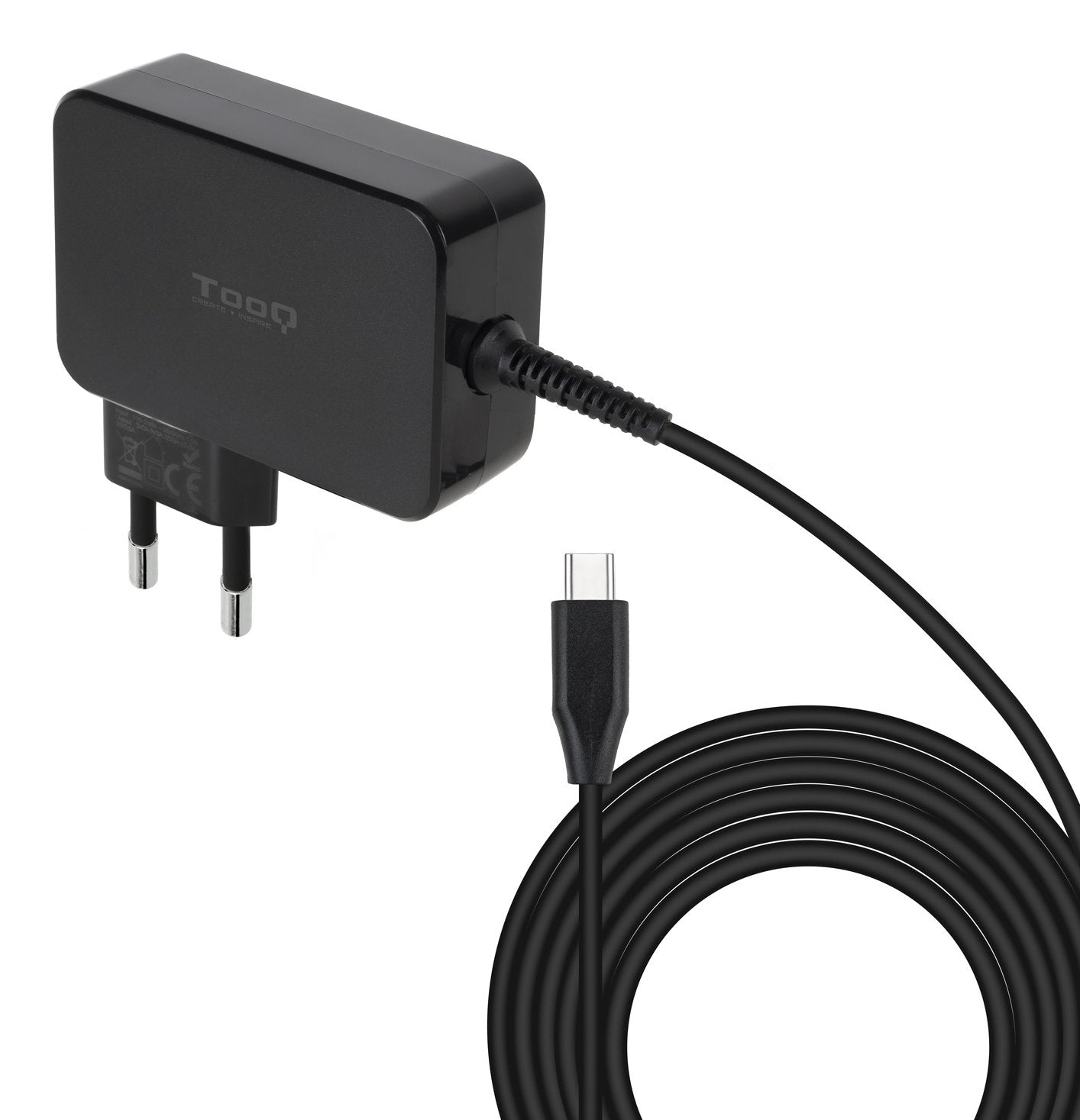 Cargador Portátil Gan Usb-C Pd 100w, Negro
