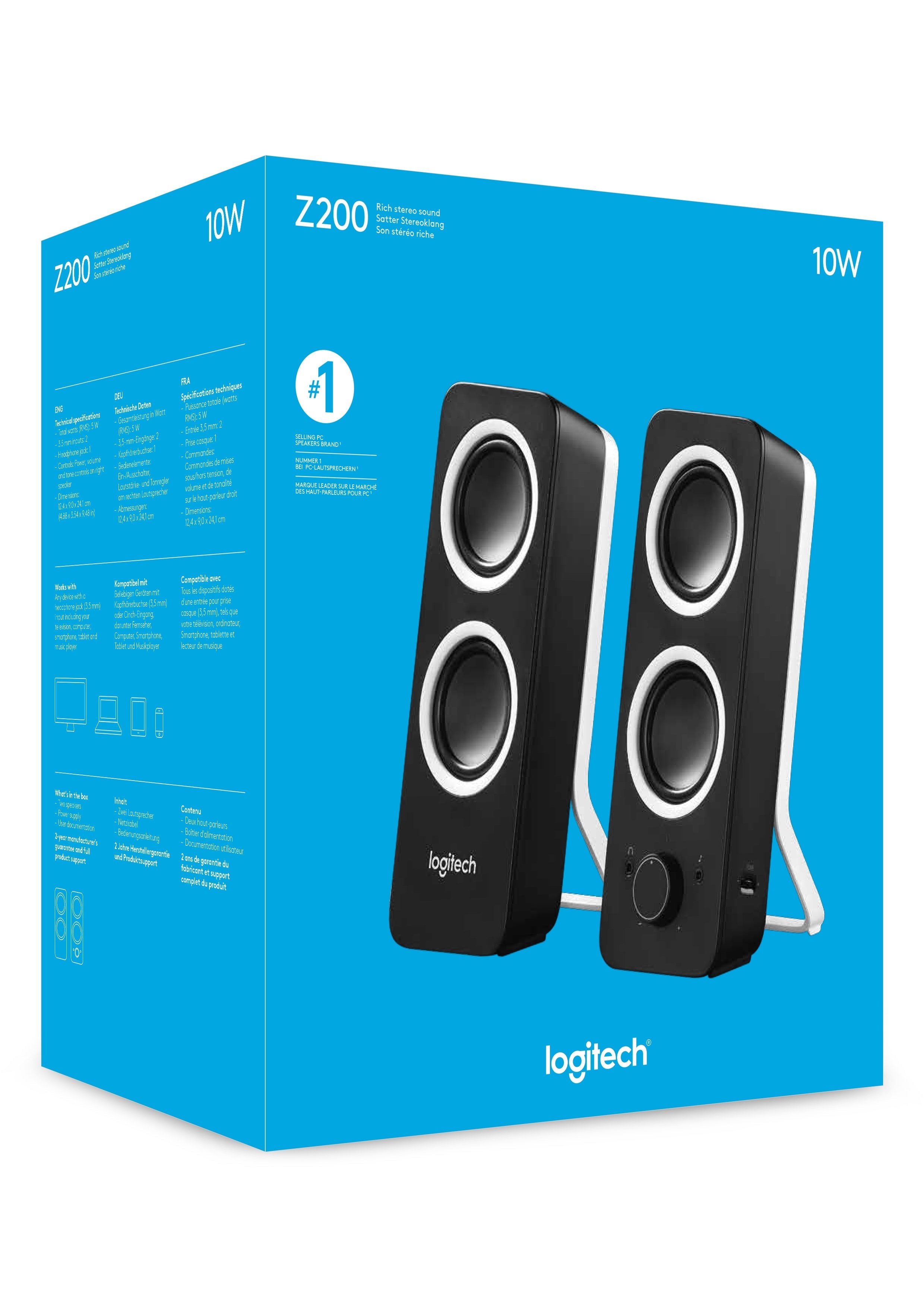 EAN 5099206048744 - Logitech Z200 Negro Alámbrico 5 W imagen 6