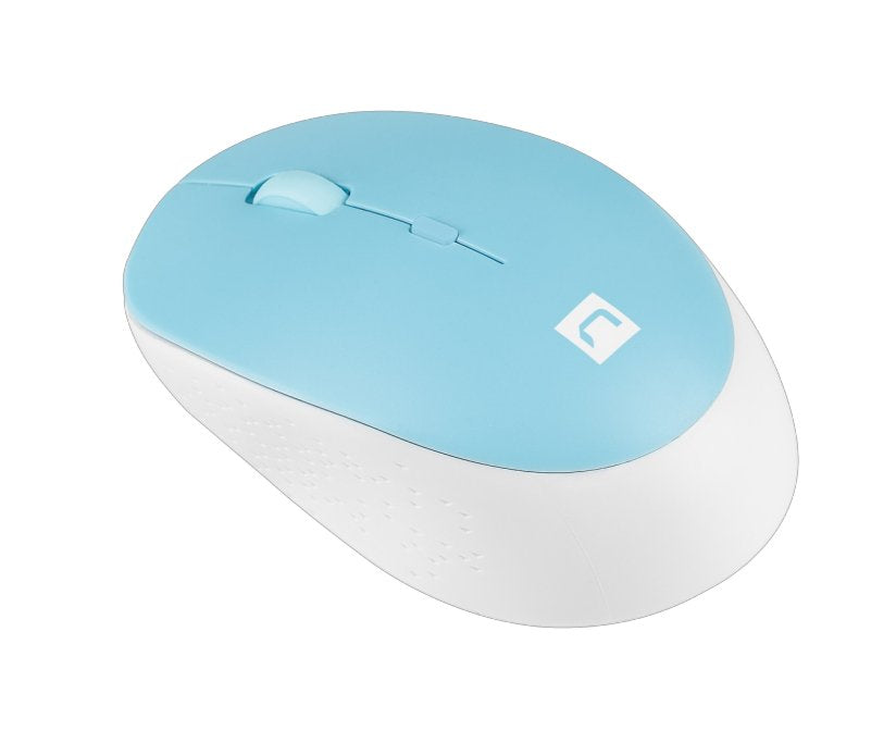 Raton Natec Harrier 2 Optico Inalambrico 1600dpi Bluetooth 5.1 Azul/Blanco