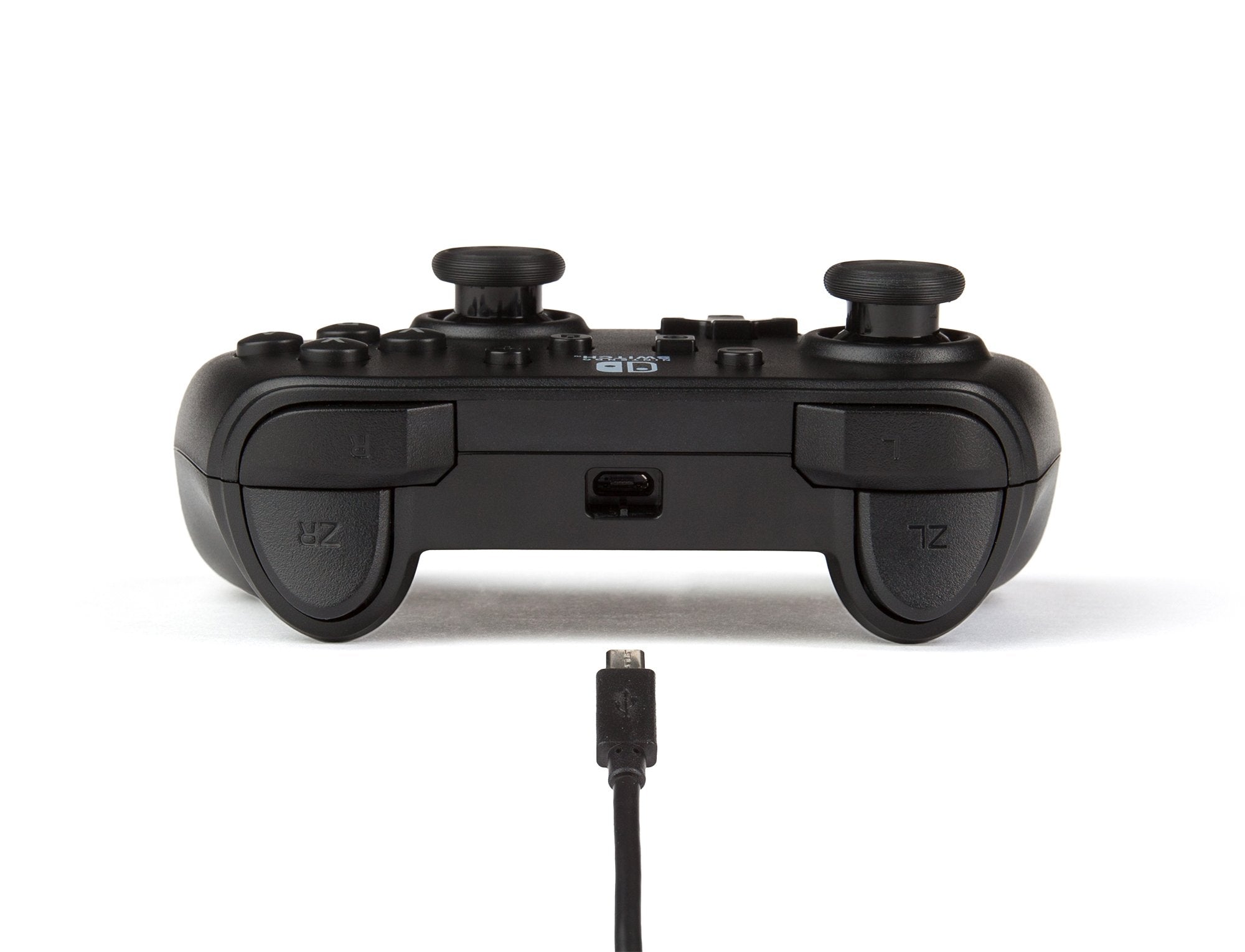 Mando Gaming Powera Para Nintendo Switch Negro Mate