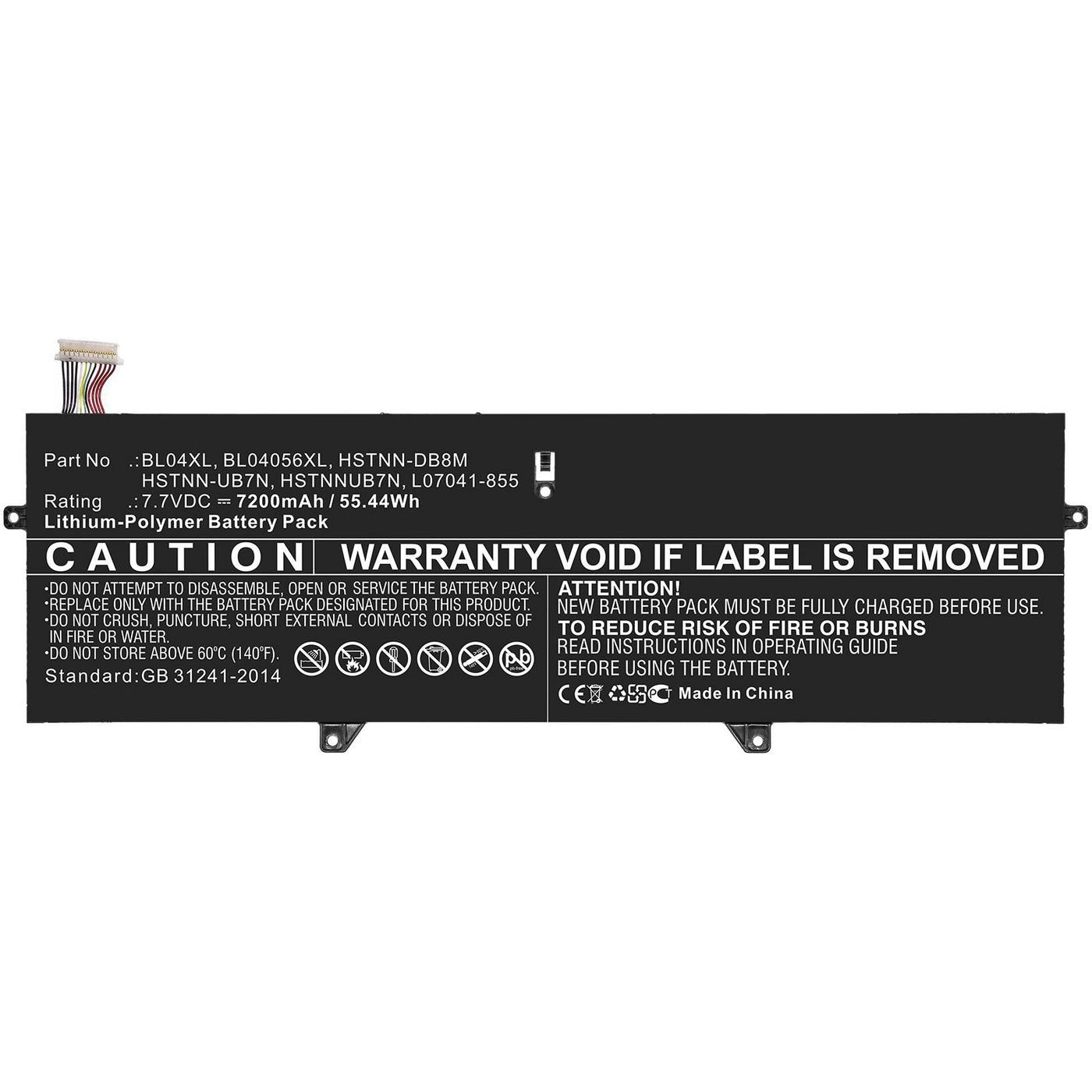EAN 5704174595274 - CoreParts MBXHP-BA0269 refacción para laptop Batería imagen 1