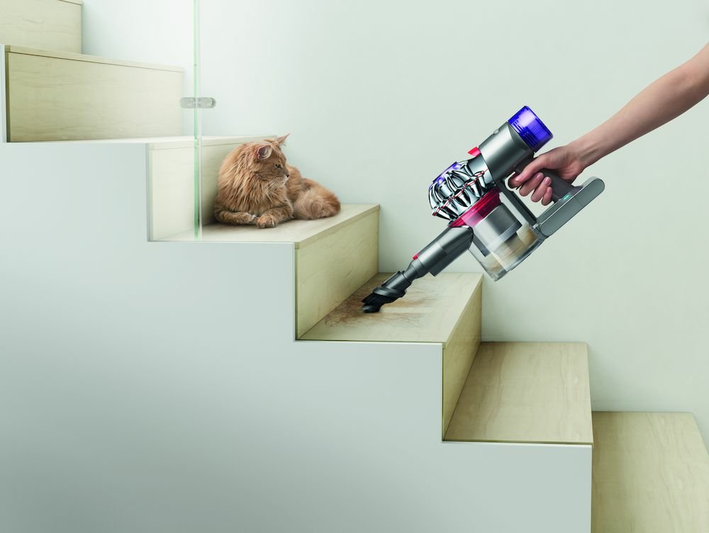 EAN 5025155106365 - Dyson V8 Advanced Aspiradora escoba 2 en 1 Batería Secar Sin bolsa Níquel, Plata imagen 20