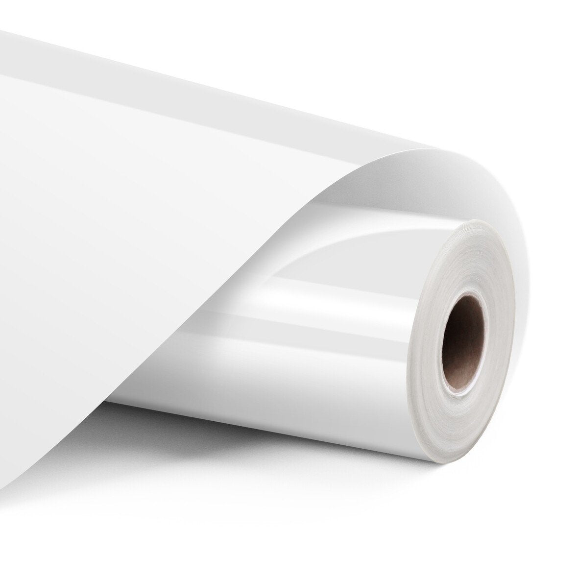 Loklik Permanent Adhesive Vinyl Glossy - White